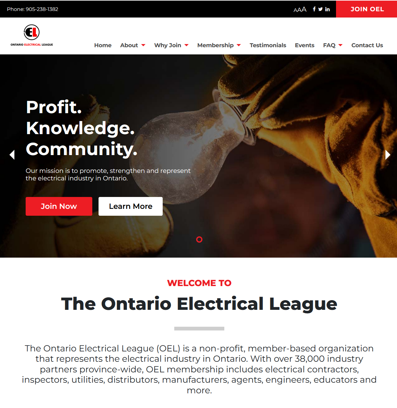 Ontario Electrical League Thumbnail